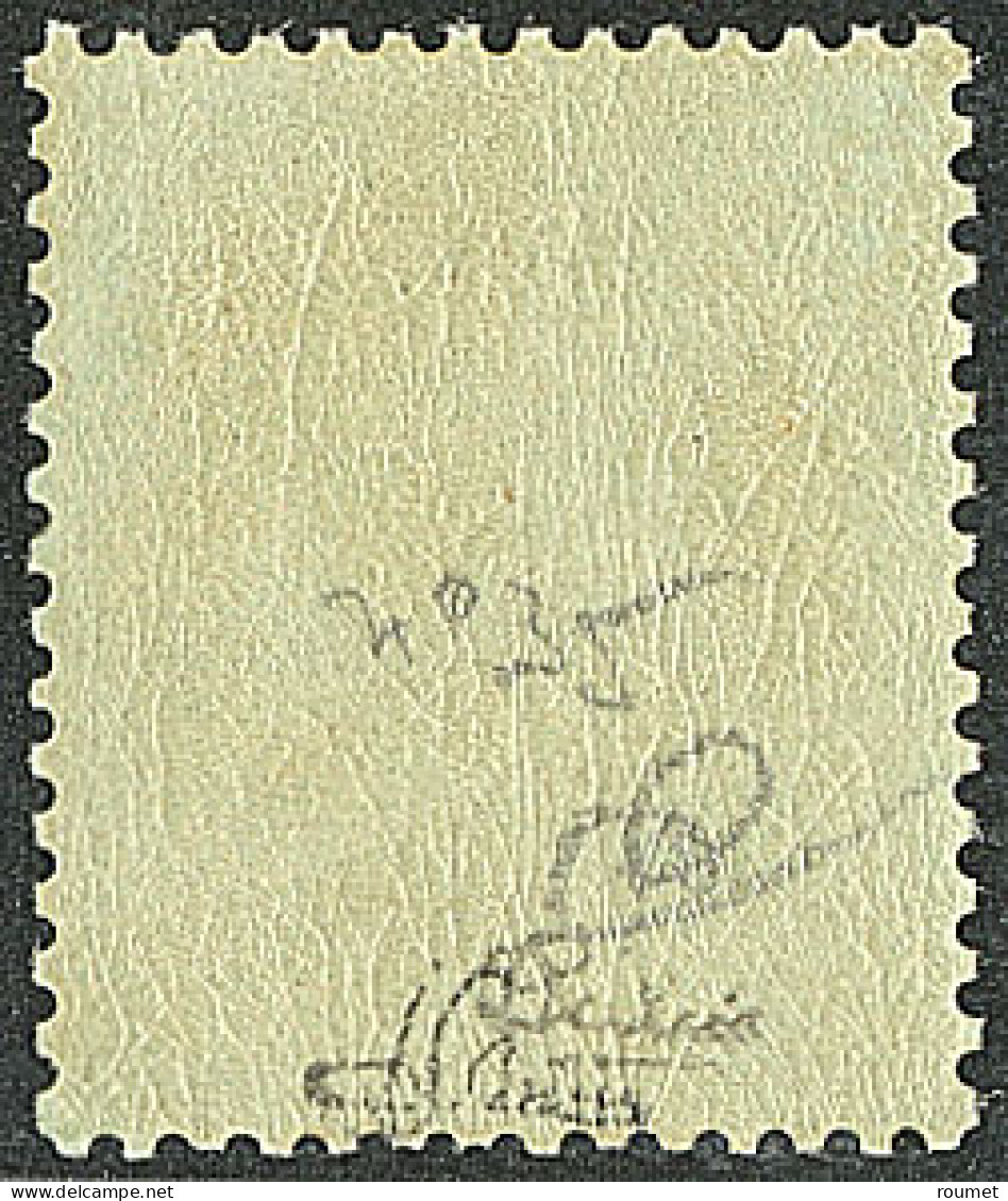 ** No 35, Vert Pâle Sur Bleu. - TB. - R (signé JF Brun Et R. Calves, Certificat Calves) - 1870 Beleg Van Parijs