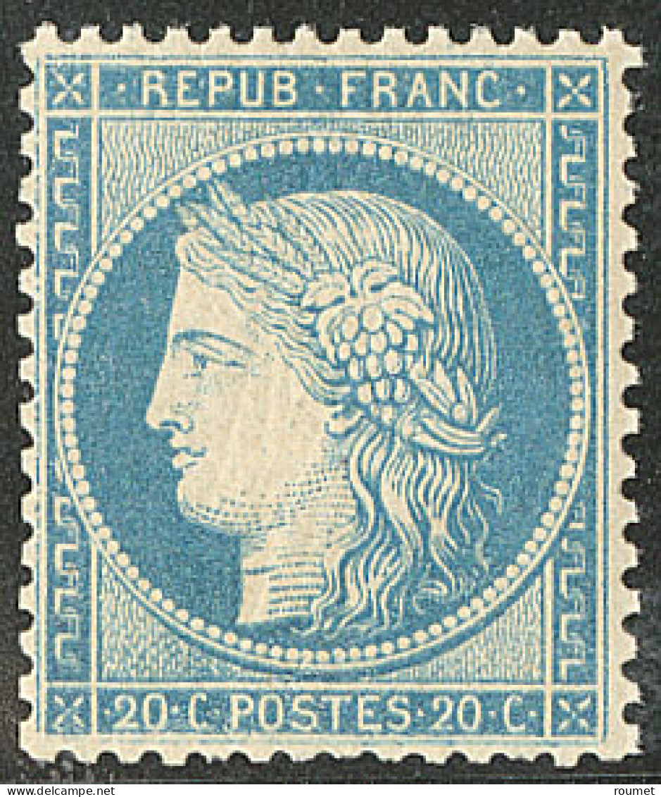 ** No 37, Bleu, Très Frais. - TB - 1870 Beleg Van Parijs