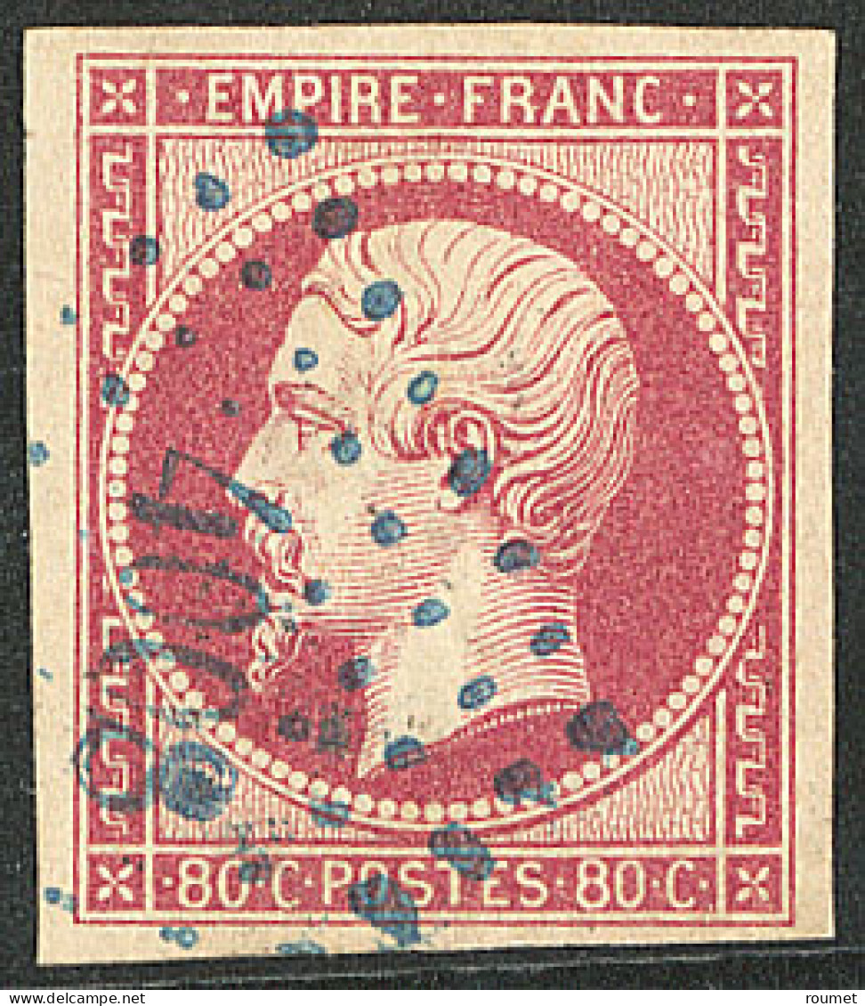 Galatz. No 17, Obl Pc 4008 Bleu. - TB - 1849-1876: Période Classique