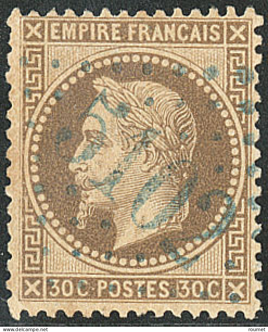 Tulscha. No 30, Obl Gc 5102 Bleu. - TB - 1849-1876: Période Classique