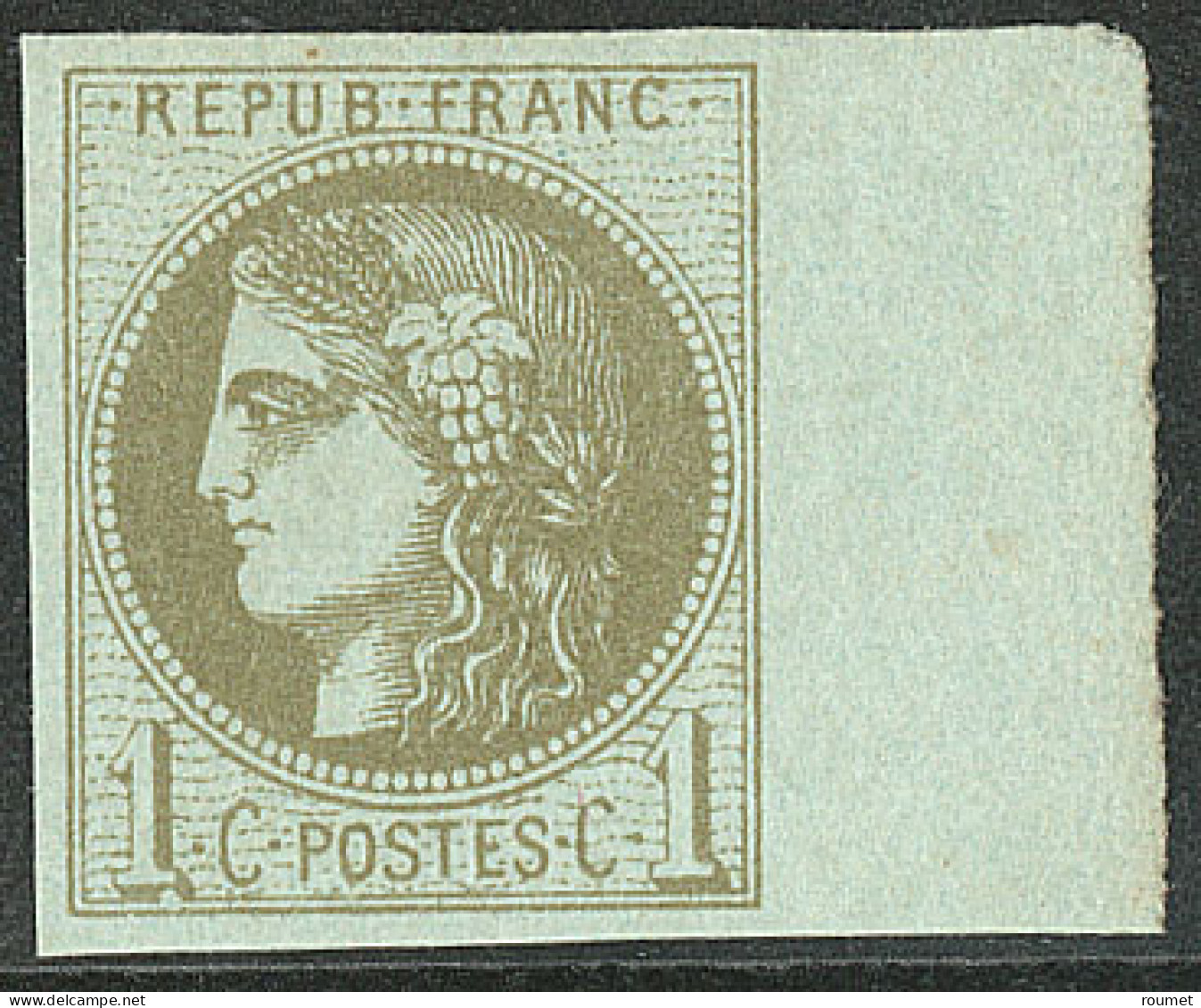 ** No 39Cc, Olive Bronze, Bdf, Très Frais. - TB - 1870 Emission De Bordeaux