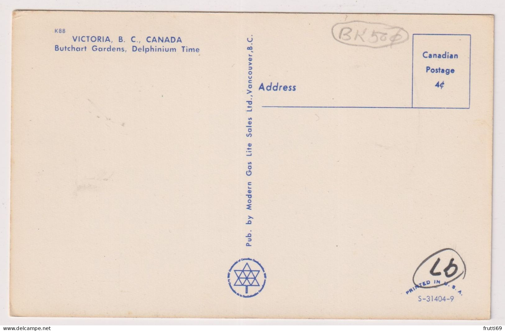 AK 199334 CANADA - British Columbia - Victoria - Butchart Gardens - Victoria