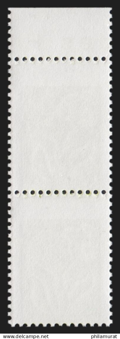 N°3756, Variété Piquage à Cheval En Paire, Marianne De Lamouche, Neuf ** LUXE - Unused Stamps