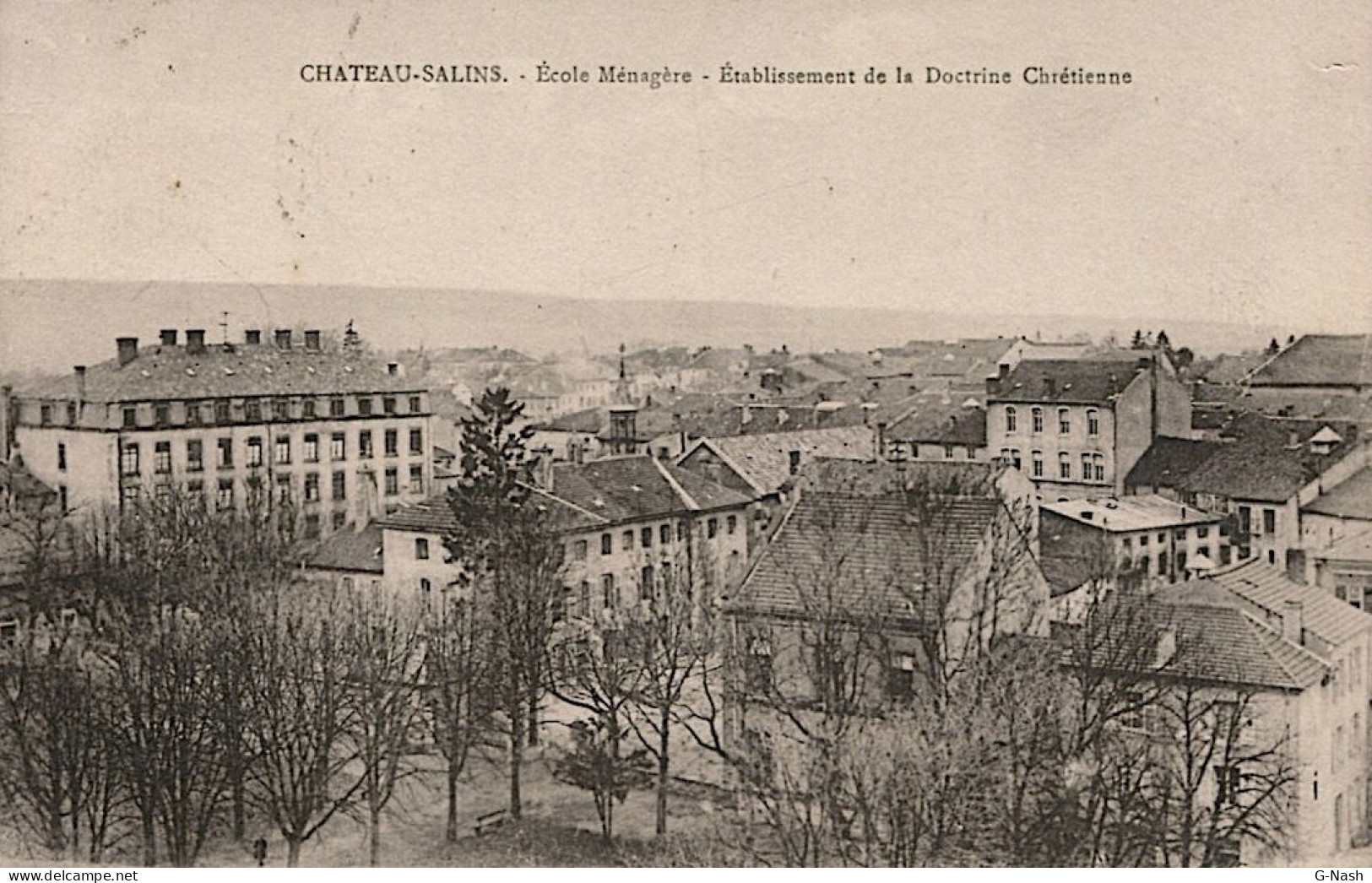 CPA 57 - Château-Salins - Ecole Ménagère - Etablissement De La Doctrine Chrétienne - Chateau Salins