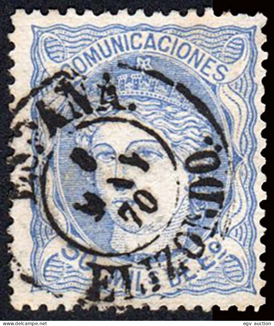 Navarra - Edi O 107 - 50 Milm. - Mat Fech. Tp. II "España - Elizondo" - Used Stamps