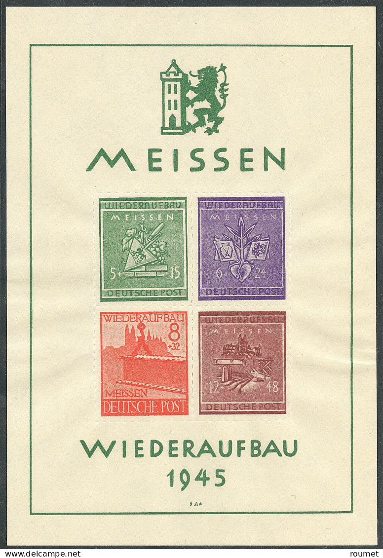 ** Poste Locale. Wiederaufbau. Michel N°1, 151x105mm. - TB - Sonstige & Ohne Zuordnung