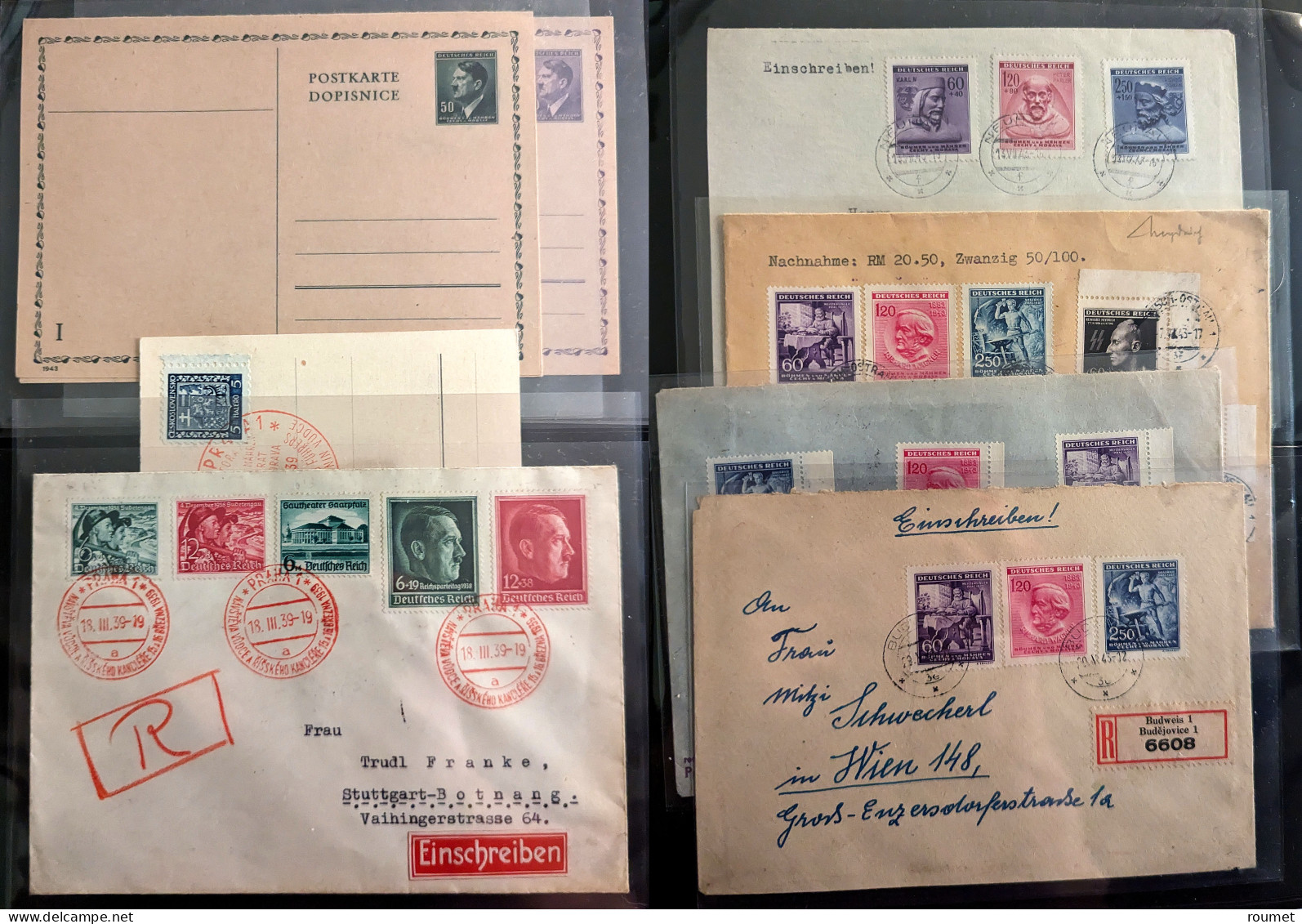 Collection. Guerres 1914-1918 Et 1939-1945, Divers Pays Représentés Dont Belgique, Plébiscite, Pologne, Etc., Valeurs, S - Other & Unclassified