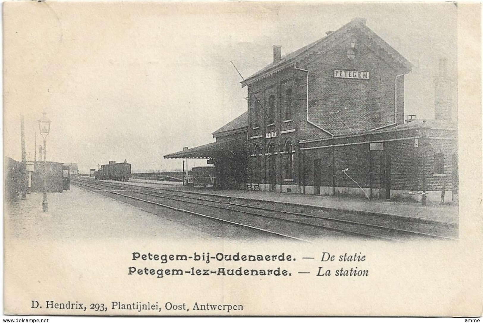 Petegem -bij-Oudenaarde  *   De Statie - La Station - La Gare - Wortegem-Petegem