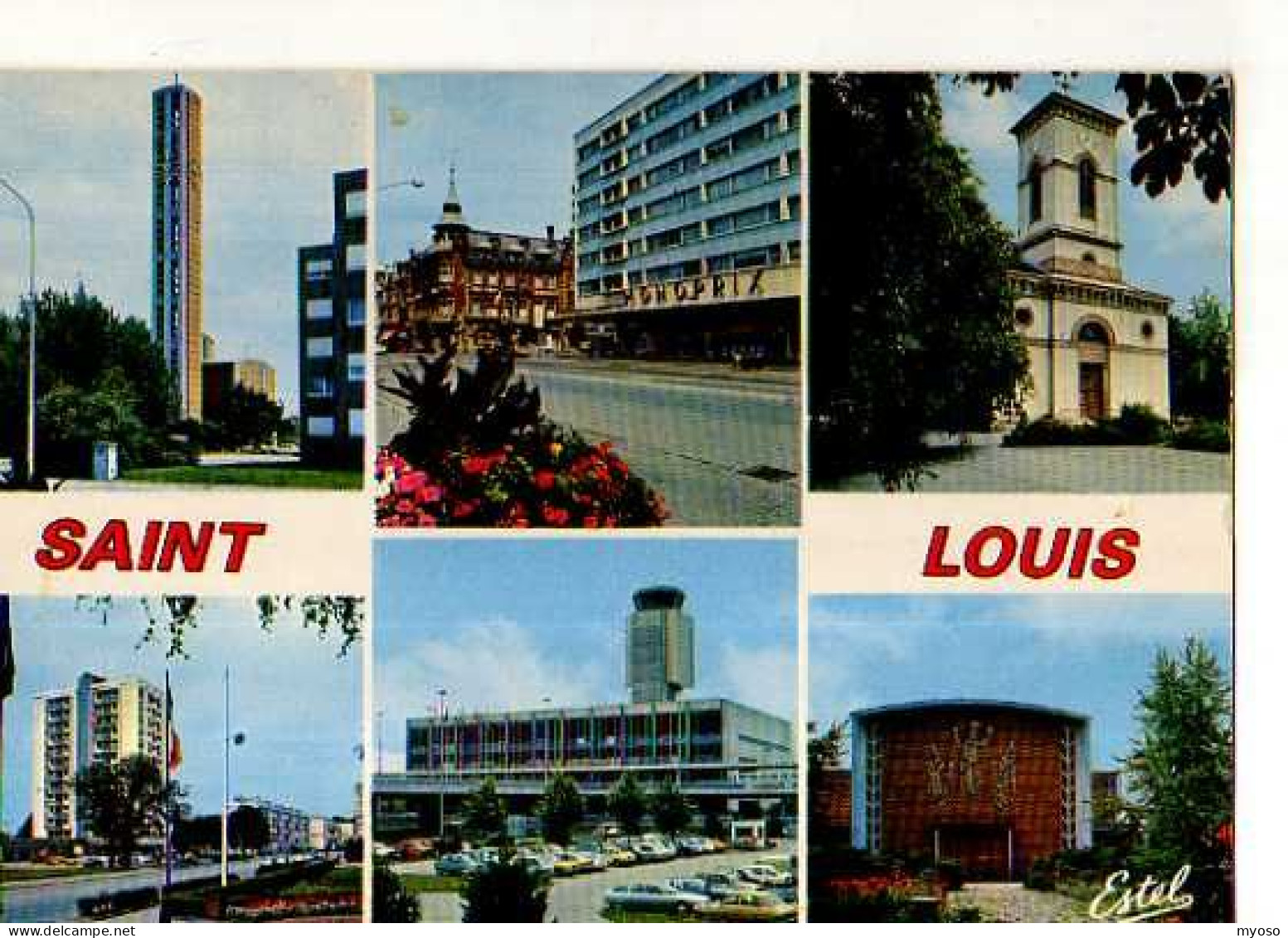 68 ST LOUIS Divers Aspects De La Localite - Saint Louis