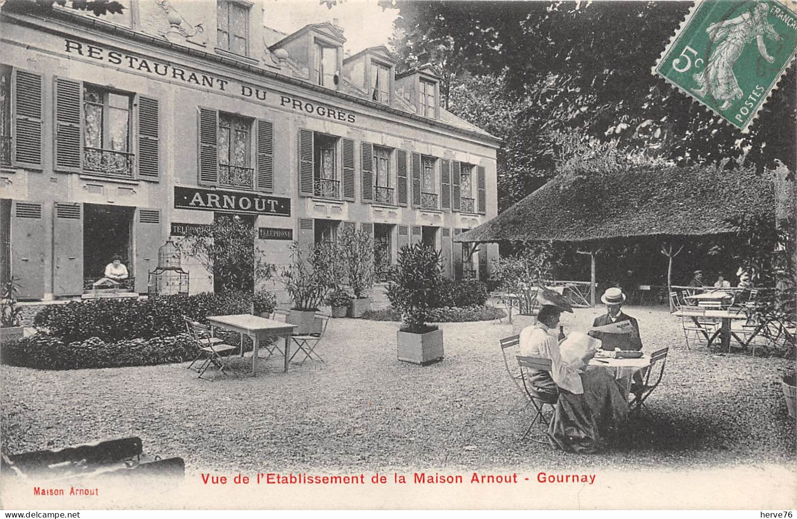 GOURNAY - Vue De L'Etablissement De La Maison Arnout - Gournay Sur Marne