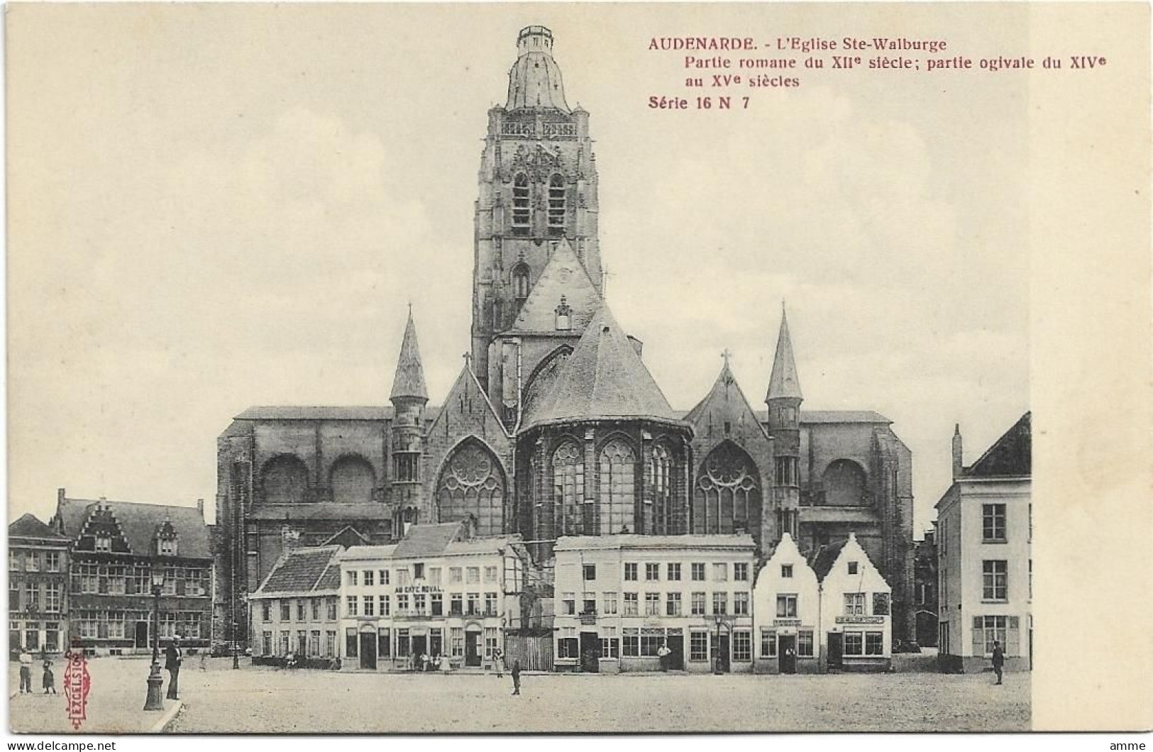 Oudenaarde   *  L'Eglise Ste-Walburge, Partie Romane Du XII° Siècle  (Sugg, 7) - Oudenaarde
