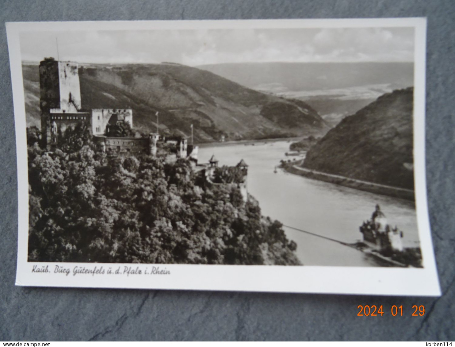 BURG GUTENFELS U.D. PFALZ I. RHEIN - Kaub