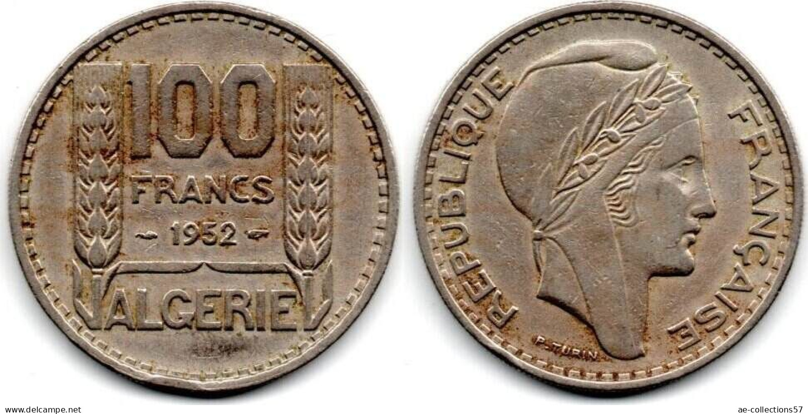 MA 30538  / Algérie - Algéria - Algerien 100 Francs 1952 TTB - Algerien