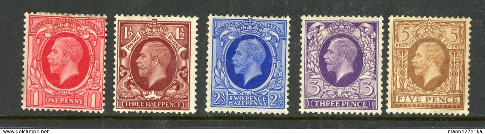 -GB-MH 1934-"King George V" (*) - Ungebraucht