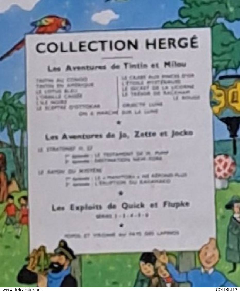 HERGE Le Rayon Du Mystere T1 LE MANITOBA NE REPOND PLUS DOS B11 1954 - Hergé