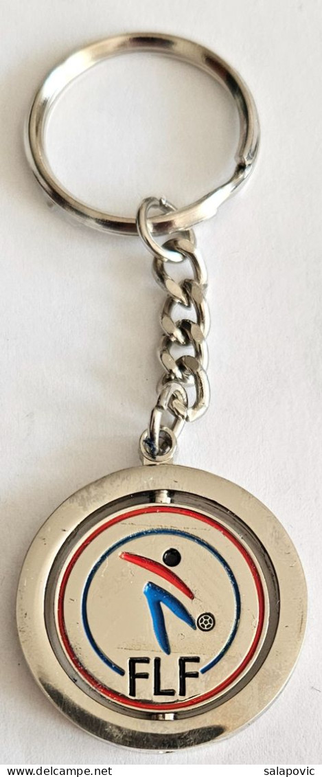 Luxembourg FLF Football Federation Association Union Soccer Fussball Calcio   Pendant Keyring PRIV-2/7 - Kleding, Souvenirs & Andere