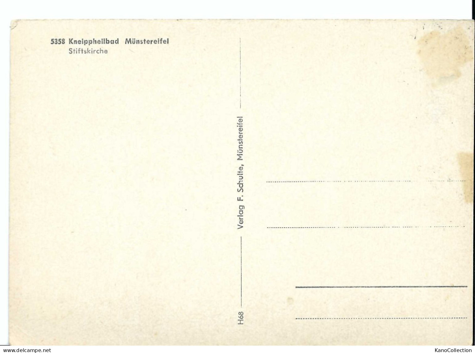 Bad Münstereifel, Stiftskirche, Nicht Gelaufen - Bad Muenstereifel