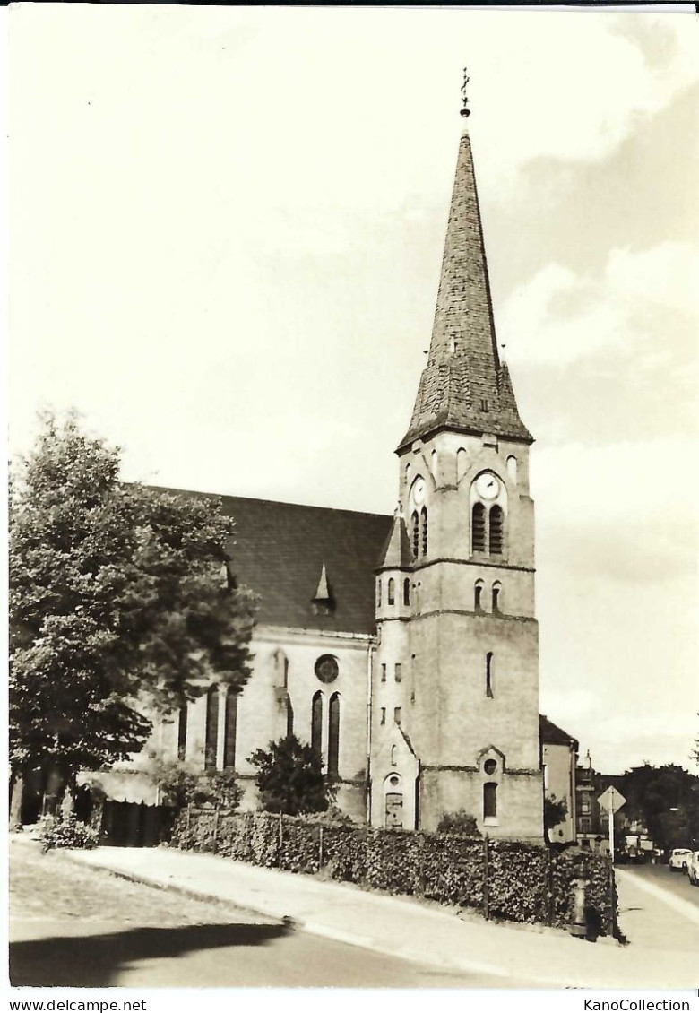 Eberswalde, DDR, Johnanniskirche, Nicht Gelaufen - Eberswalde