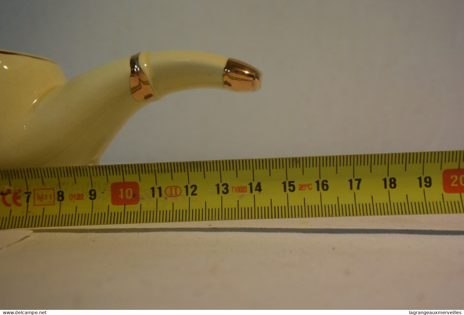 C33 Ancien Cendrier Art Deco En Forme De Pipe - Art Nouveau / Art Deco