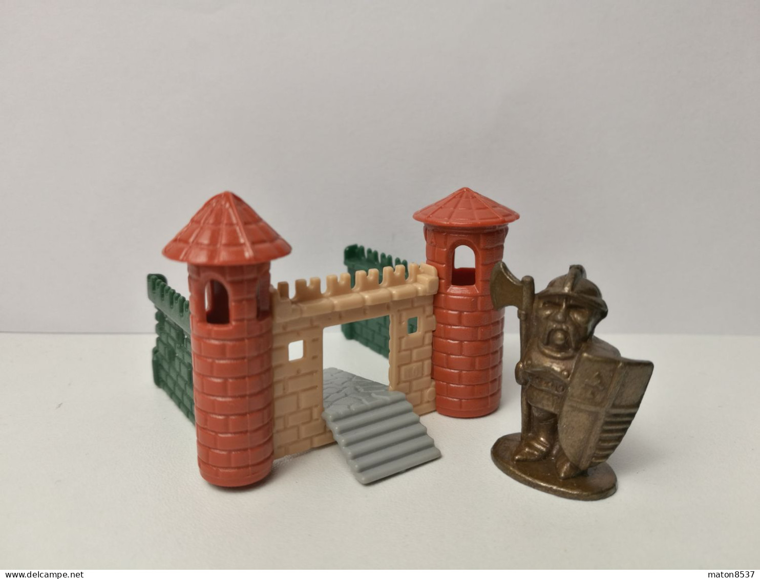Kinder : K98 N99  Die Alte Burg 1997 - Wache Mit Tor - Messing - Metal Figurines