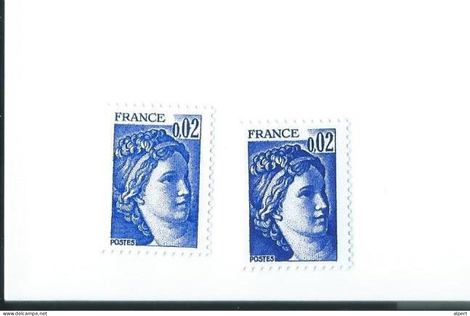 1963 2 Nuances INCONNU - Unused Stamps