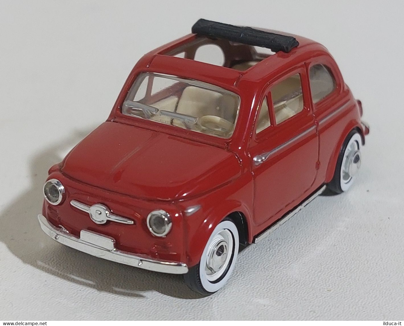 59809 SOLIDO 1/43 - FIAT 500 (1957) - Rosso - Solido