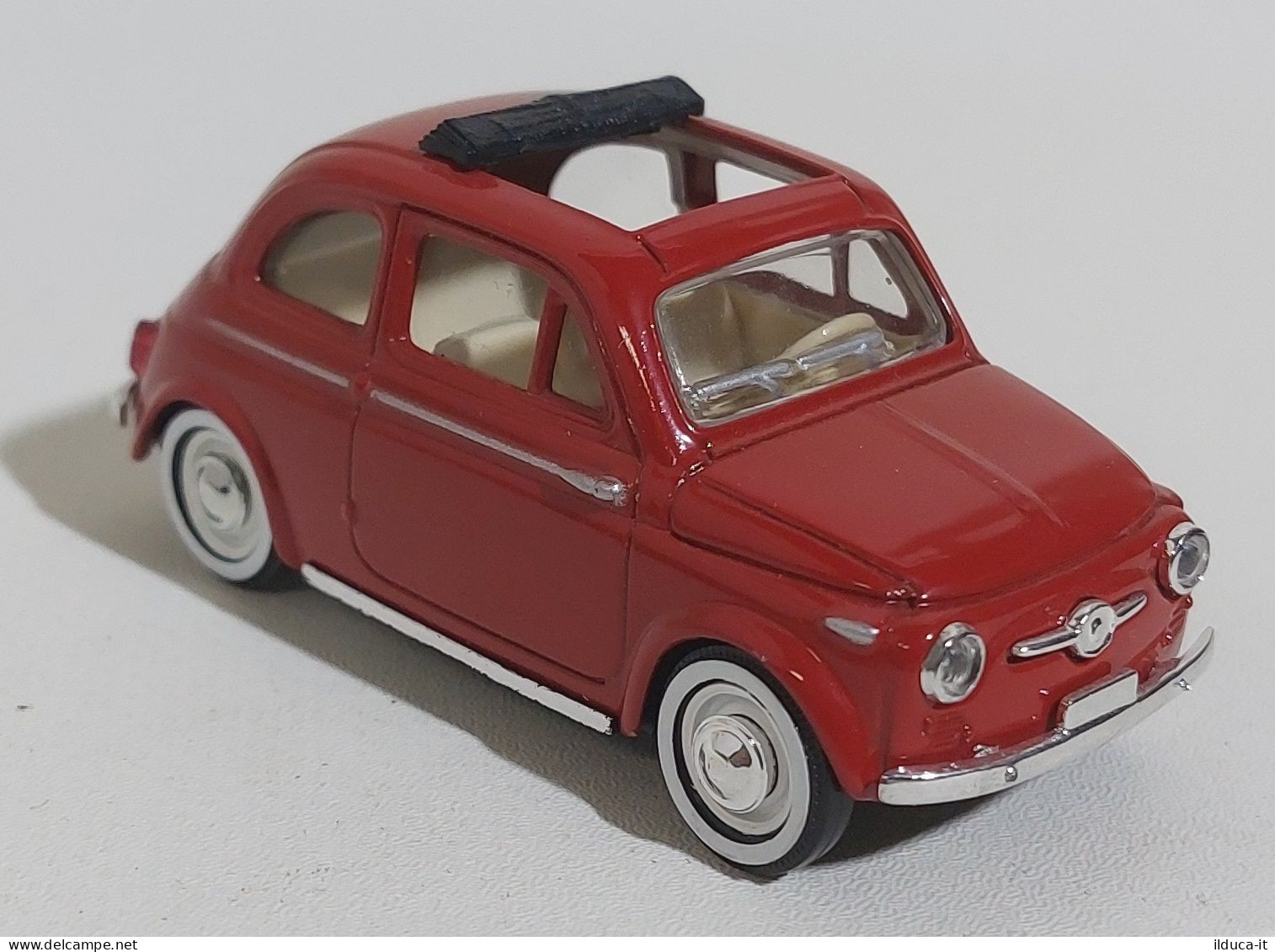 59809 SOLIDO 1/43 - FIAT 500 (1957) - Rosso - Solido