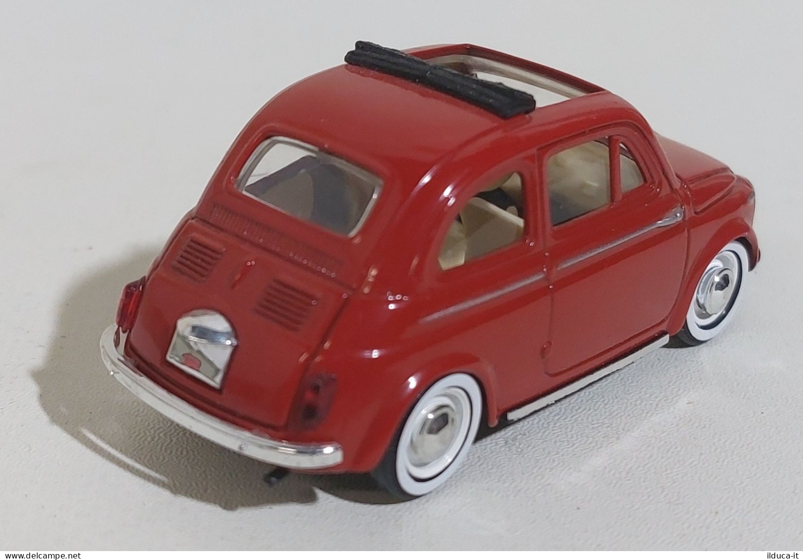 59809 SOLIDO 1/43 - FIAT 500 (1957) - Rosso - Solido