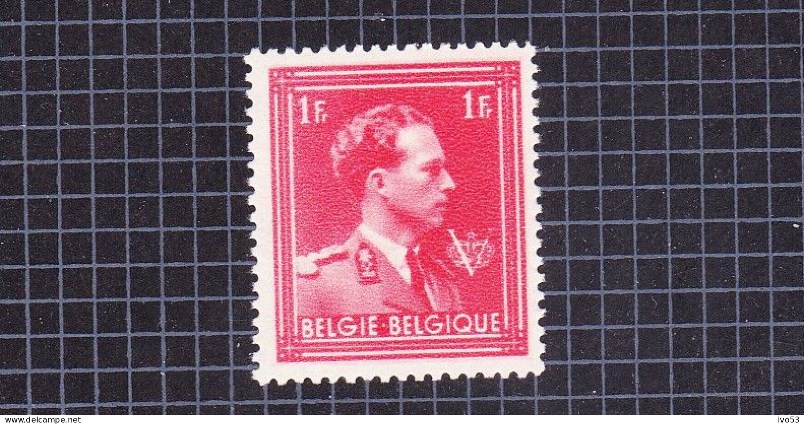 1944 Nr 690** Zonder Scharnier,zegel Uit Reeks Leopold III. - 1936-1957 Open Collar