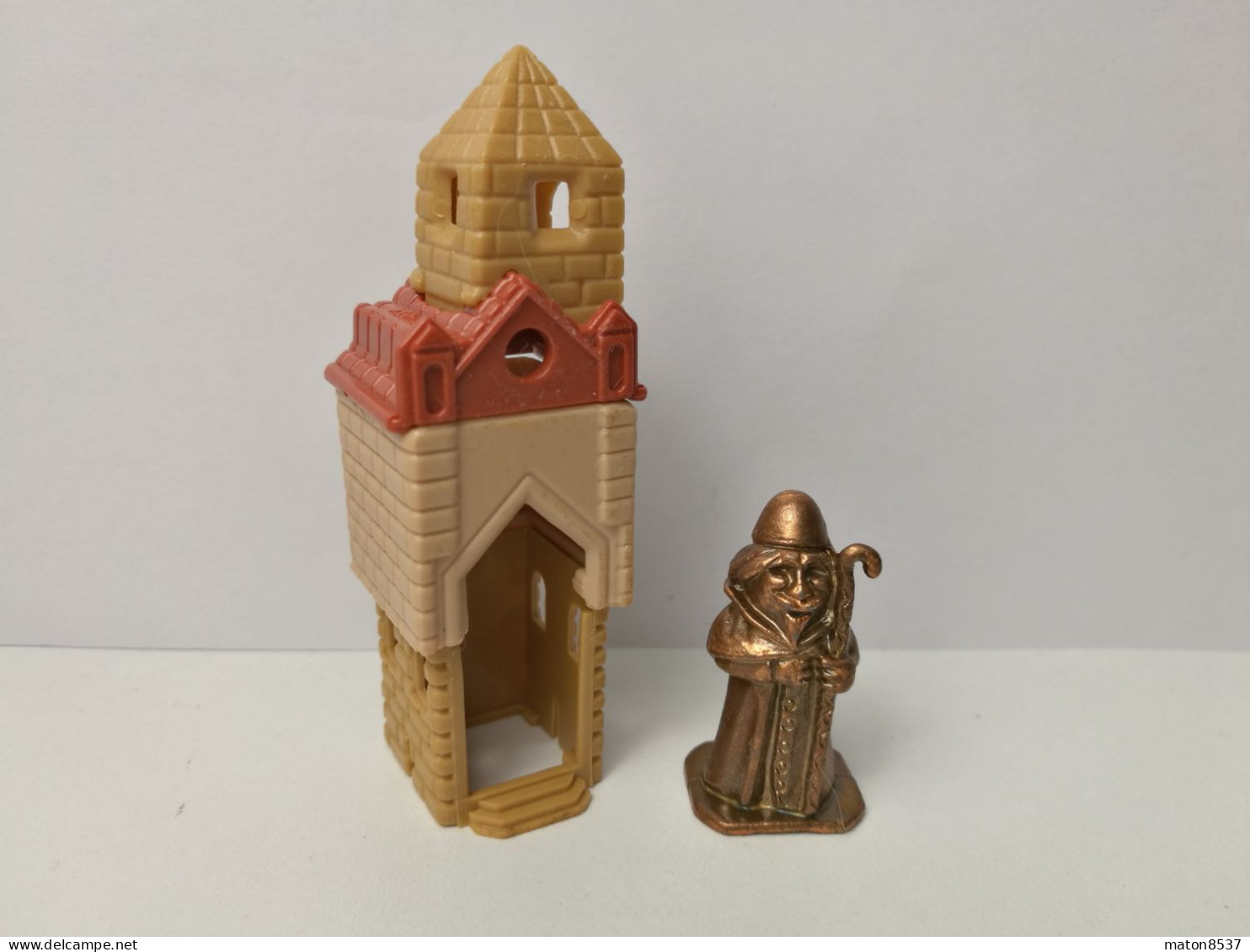 Kinder : K98 N104  Die Alte Burg 1997 - Bischof Mit Kapelle - Messing - Metal Figurines