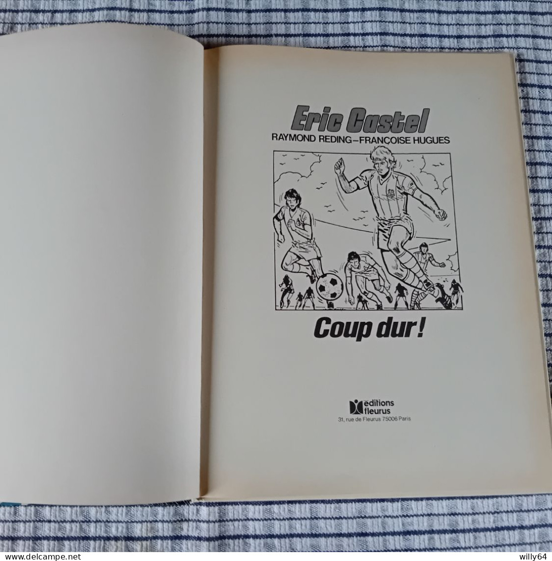 Eric CASTEL  Coup Dur   T3  EO 1980  NOVEDI   TBE - Eric Castel