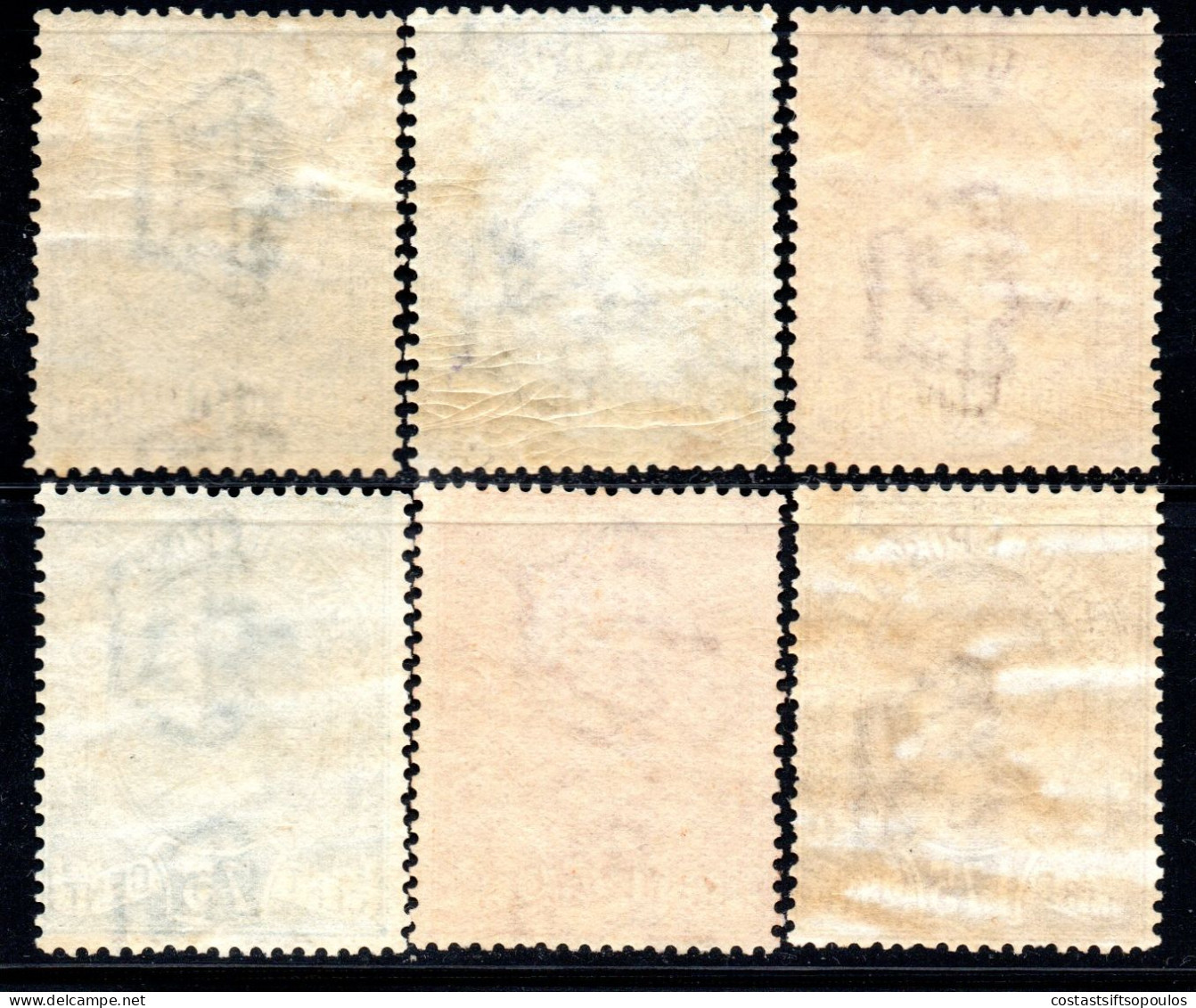 2421. ITALΥ 1884-1886 PARCEL POST # 1-6 MNH ???(LOOK REGUMMED) - Paketmarken