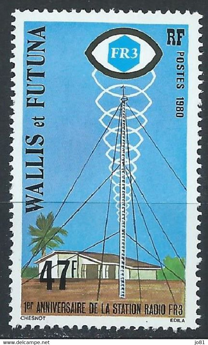 Wallis Et Futuna YT 257 Neuf Sans Charnière - XX - MNH - Unused Stamps