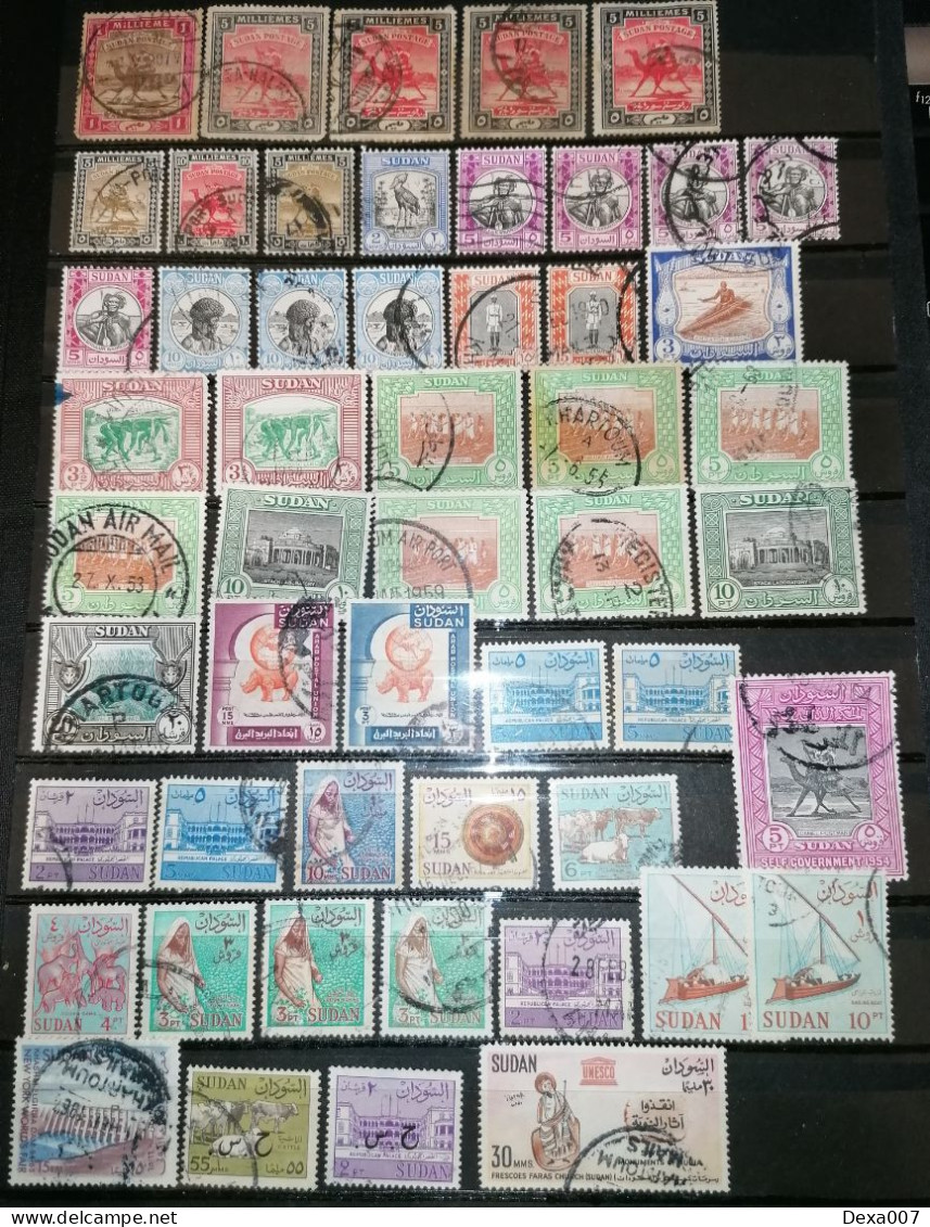 Sudan Stamps - Collections (sans Albums)