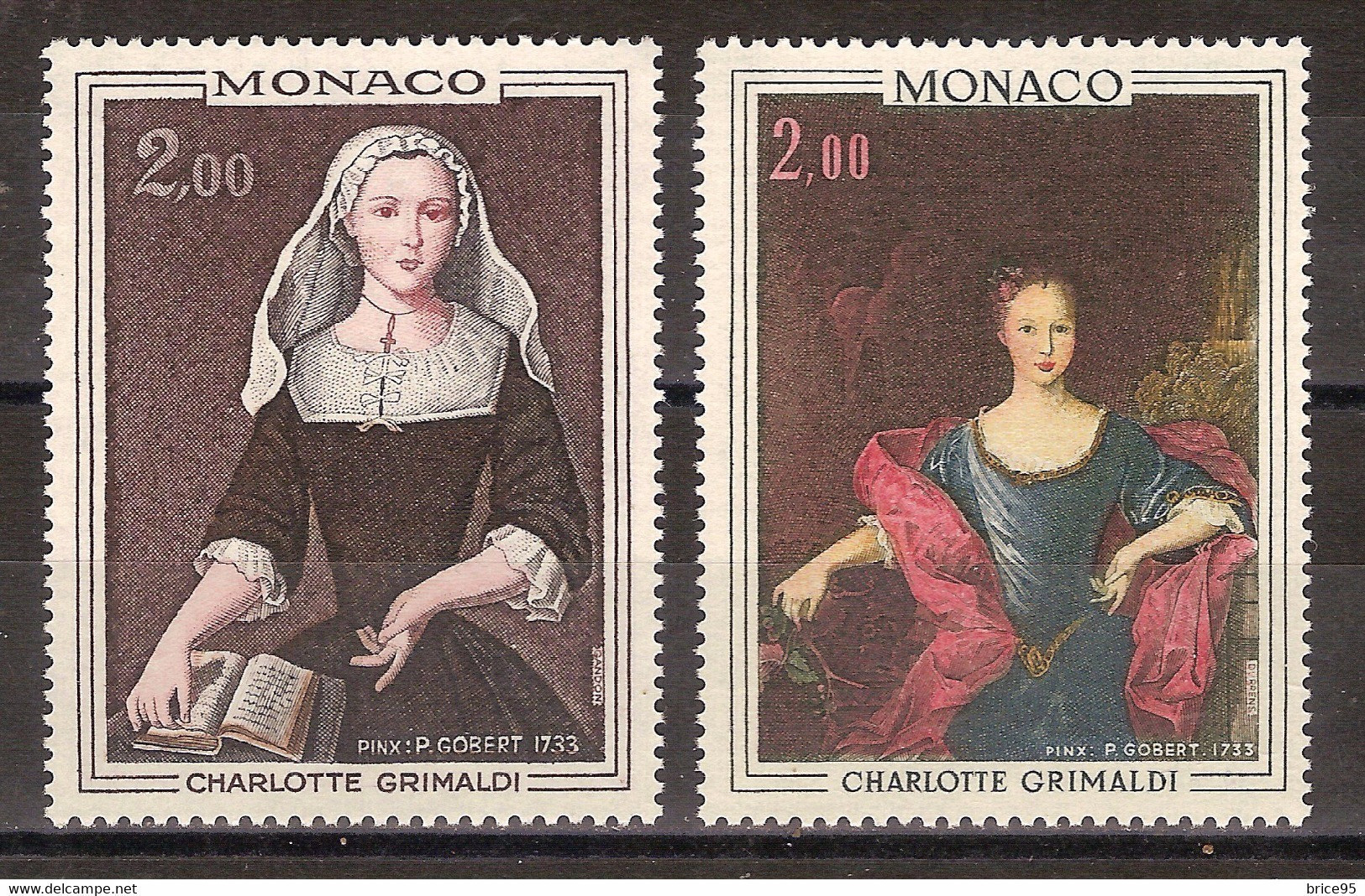 Monaco - Yt N° 946 à 947 ** - Neuf Sans Charnière - 1973 - Unused Stamps