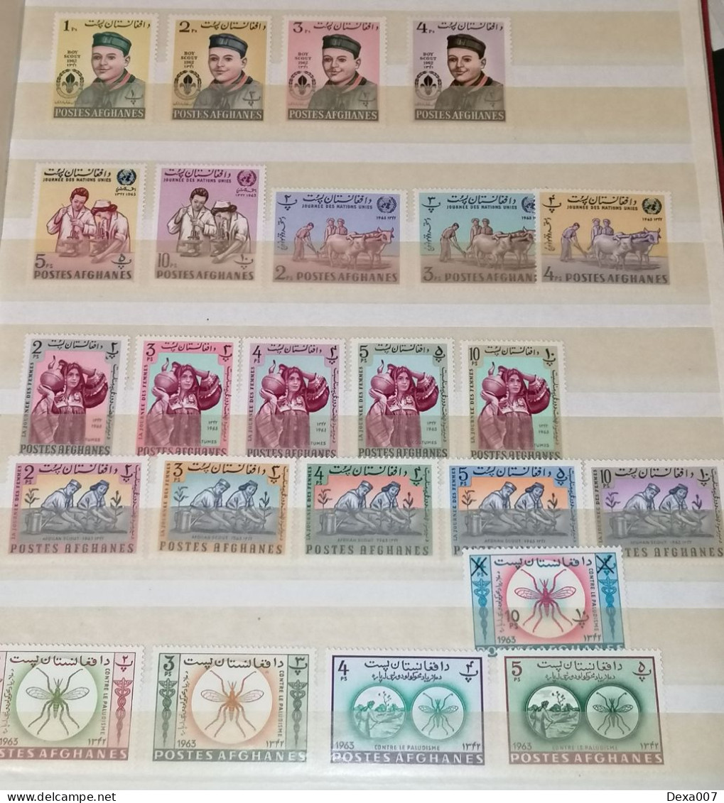 Afghanistan Collection MNH, MH And Used All From Photos - Collections (sans Albums)