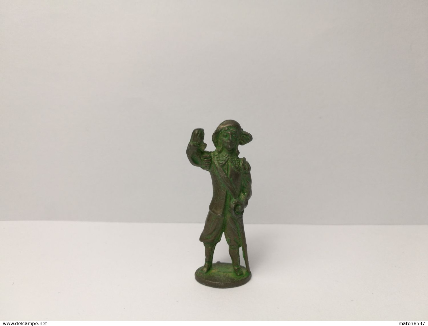Kinder :  Musketiere 1978-88 - Söldner - Niederlande 1600 - 1670 - Grünspan -ohne Kennung - 40 Mm - 4 - Figurine In Metallo