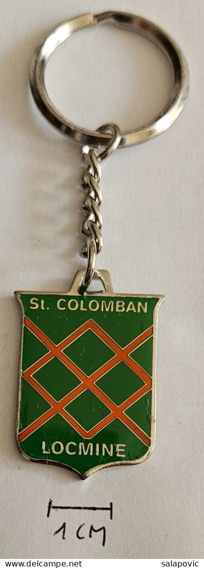 Saint-Colomban Sportive Locminé France Football Soccer Club Fussball Calcio Futbol Futebol   Pendant Keyring PRIV-2/7 - Apparel, Souvenirs & Other