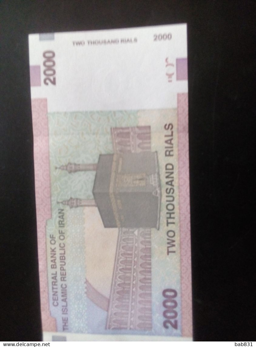 BILLET NEUF DE 2000 RIALS "KHOMEINI LA KAABA" - Iran