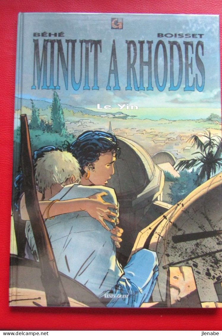 Minuit à Rhodes Tome 1 Le Yin EO 1995 Dédicacée Par BĖHĖ - Autographs