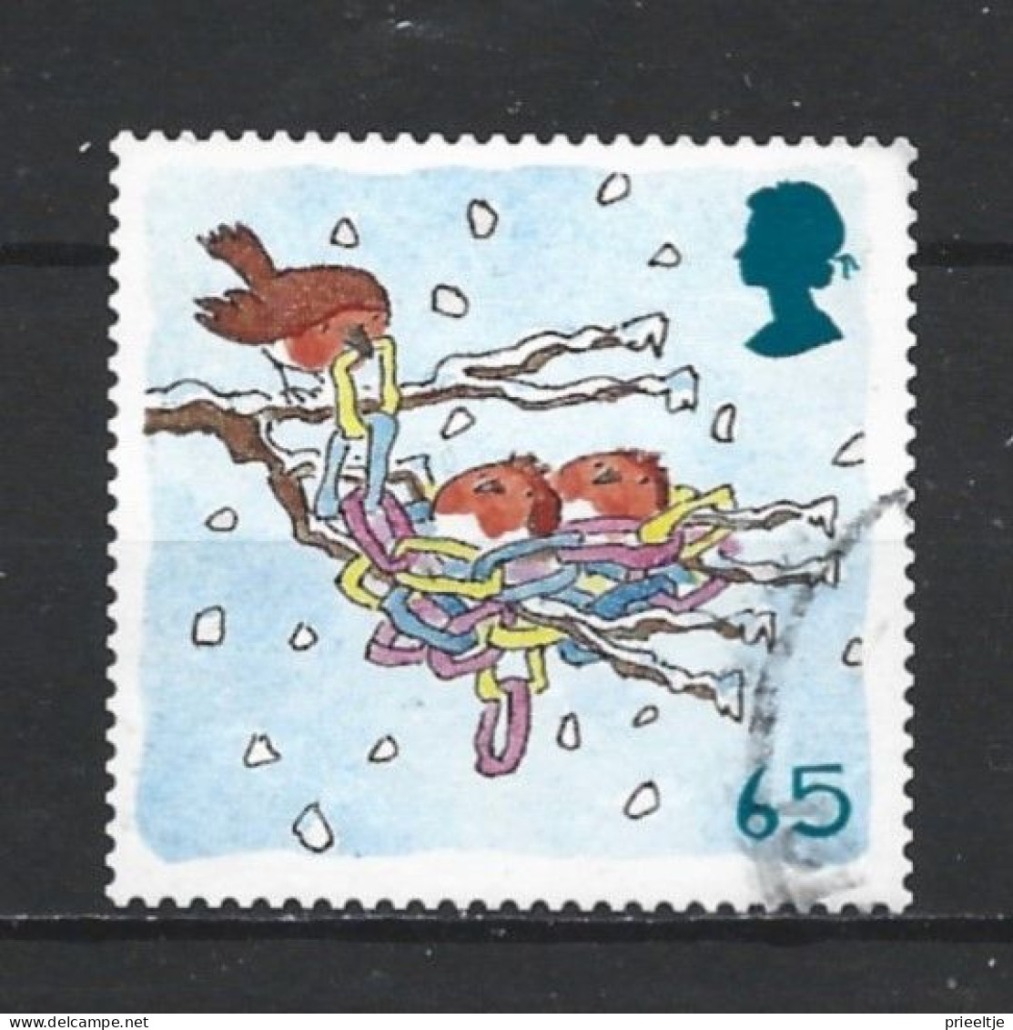Gr. Britain 2001 Christmas Birds Y.T. 2288 (0) - Gebraucht