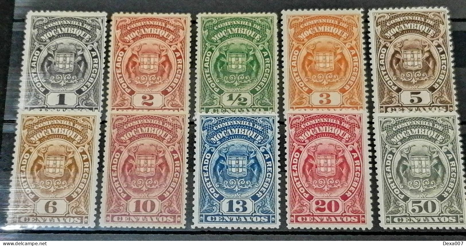 Mozambique Company Postage Due 1919 Mint Set - Collections (sans Albums)