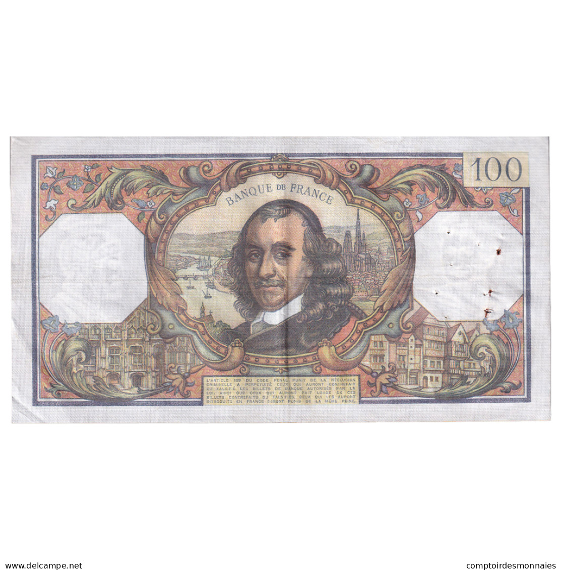 France, 100 Francs, Corneille, 1976, M.910, TTB, Fayette:65.51, KM:149f - 100 F 1964-1979 ''Corneille''