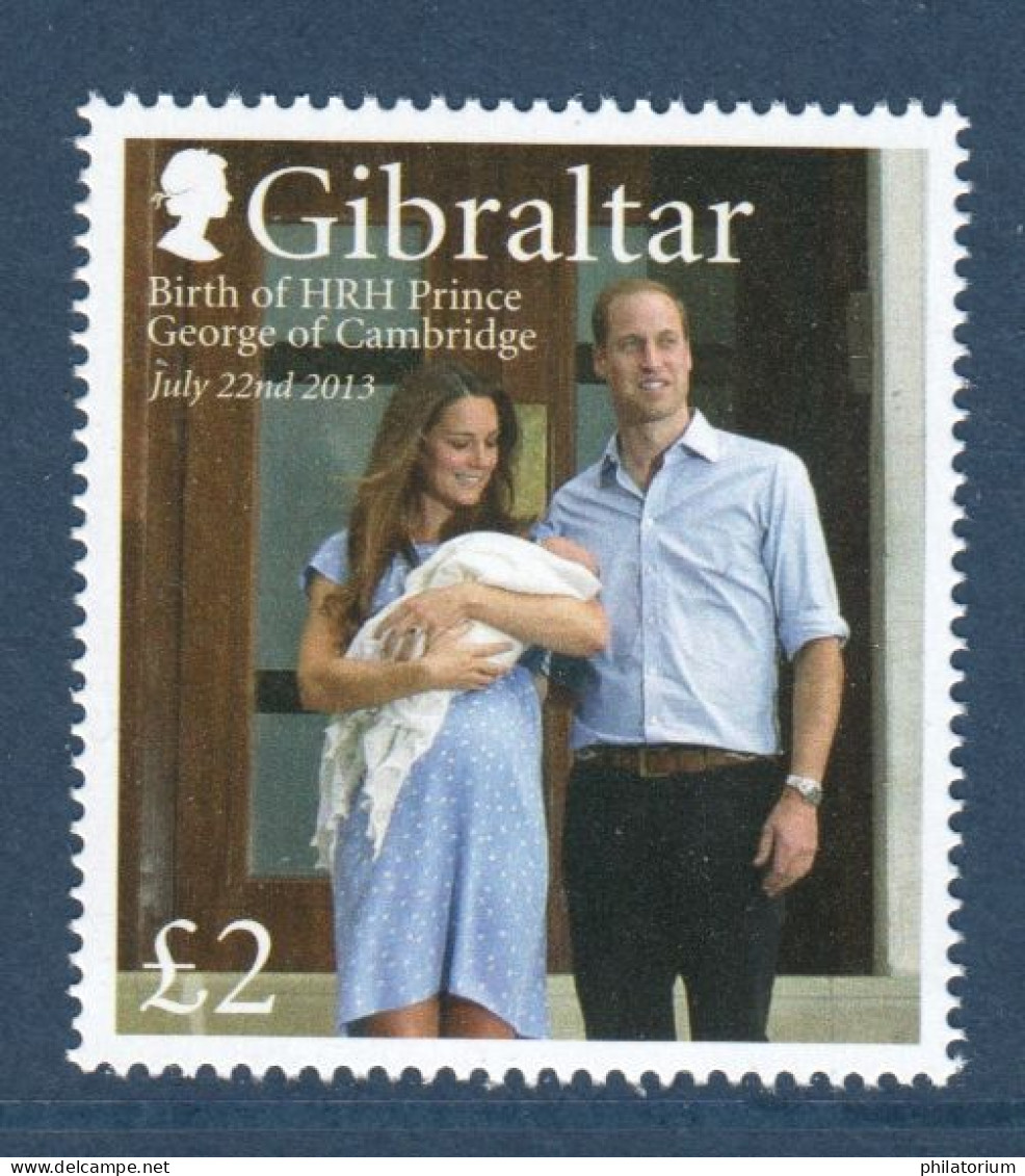 Gibraltar, **, Yv, Mi, 1567, SG 530, Prince George, - Gibraltar