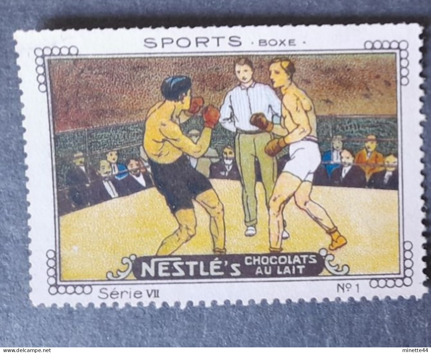 SUISSE NESTLE BOXE BOXING 1900' - Boxing