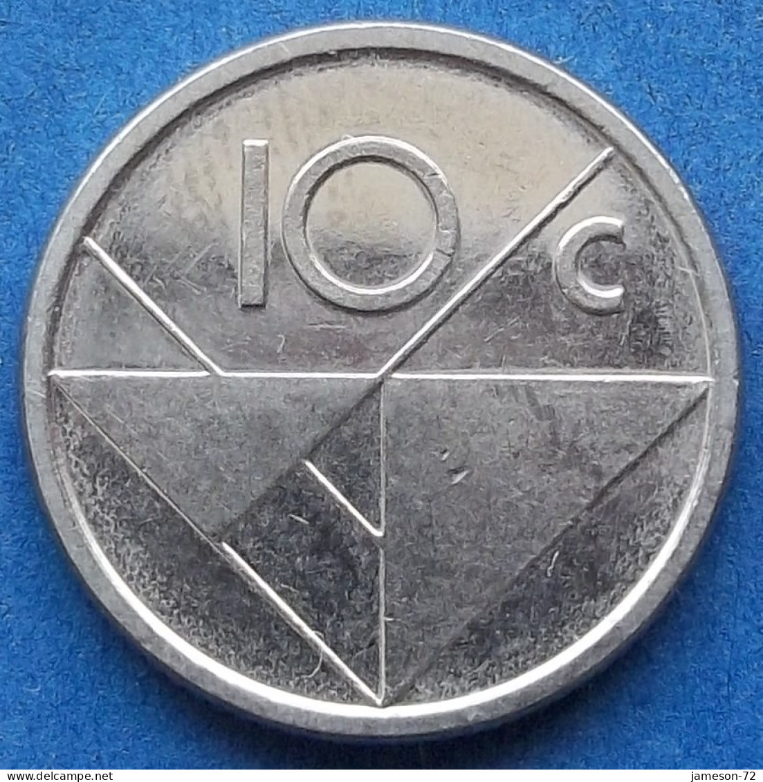 ARUBA - 10 Cents 2020 KM# 2 Dutch State "Status Aparte" Decimal Coinage - Edelweiss Coins - Aruba