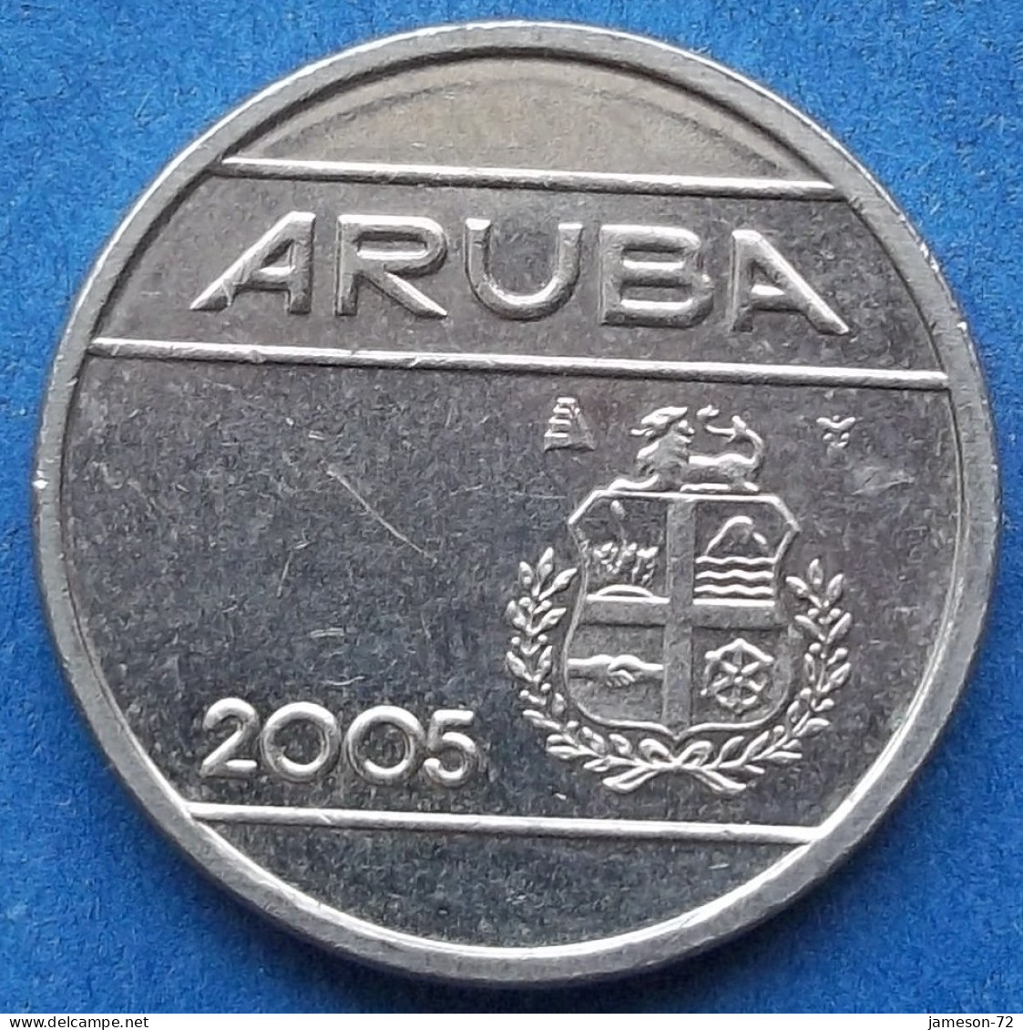 ARUBA - 25 Cents 2005 KM# 3 Dutch State "Status Aparte" Decimal Coinage - Edelweiss Coins - Aruba