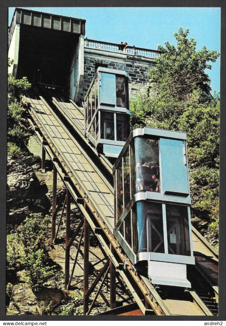 Québec La Cité - Le Funiculaire à Québec Reliant La Terrasse Dufferin Près Du Château Frontenac - Québec - La Cité