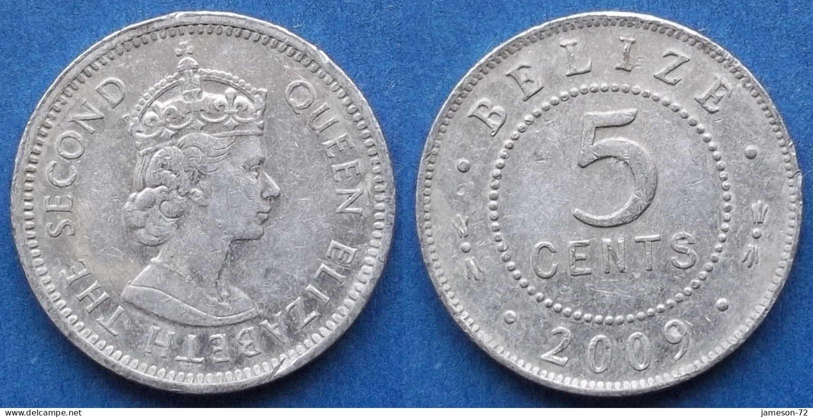 BELIZE - 5 Cents 2009 KM# 34a Independent (1973) - Edelweiss Coins - Belize