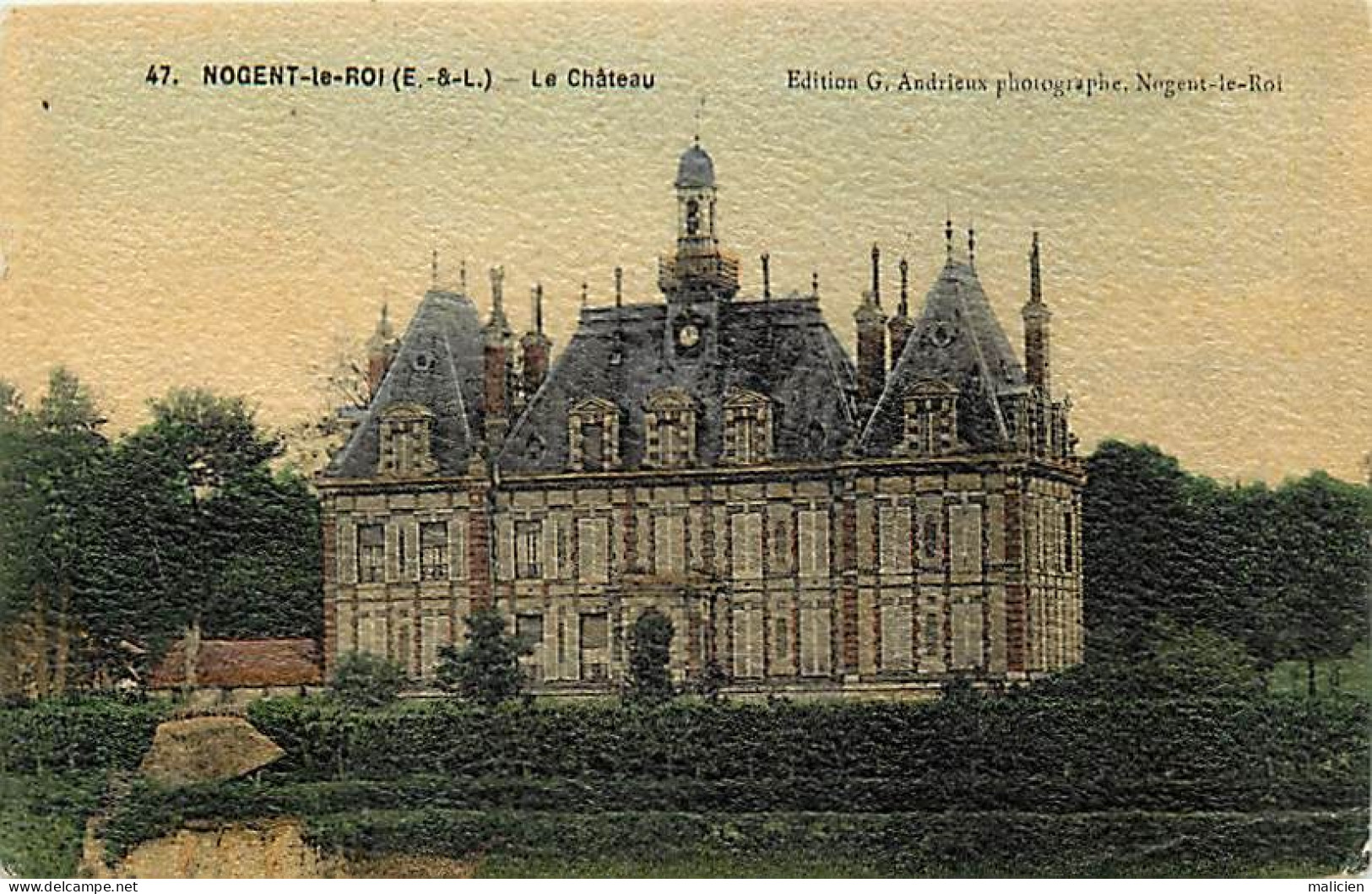 - Eure Et Loir -ref-A332- Nogent Le Roi - Le Château - Châteaux - - Nogent Le Roi